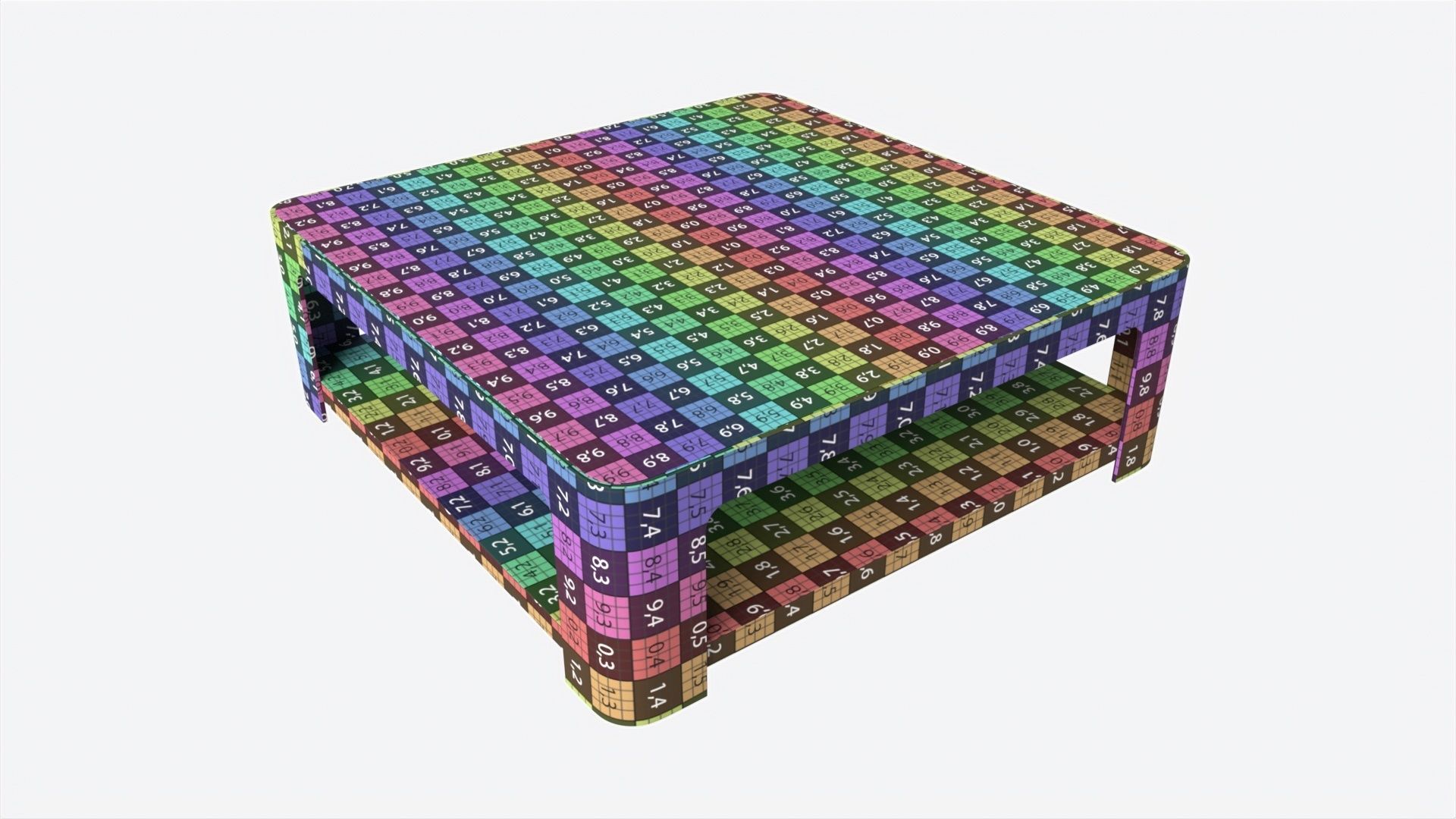 Cocktail Table Baker Marin 3D model_6