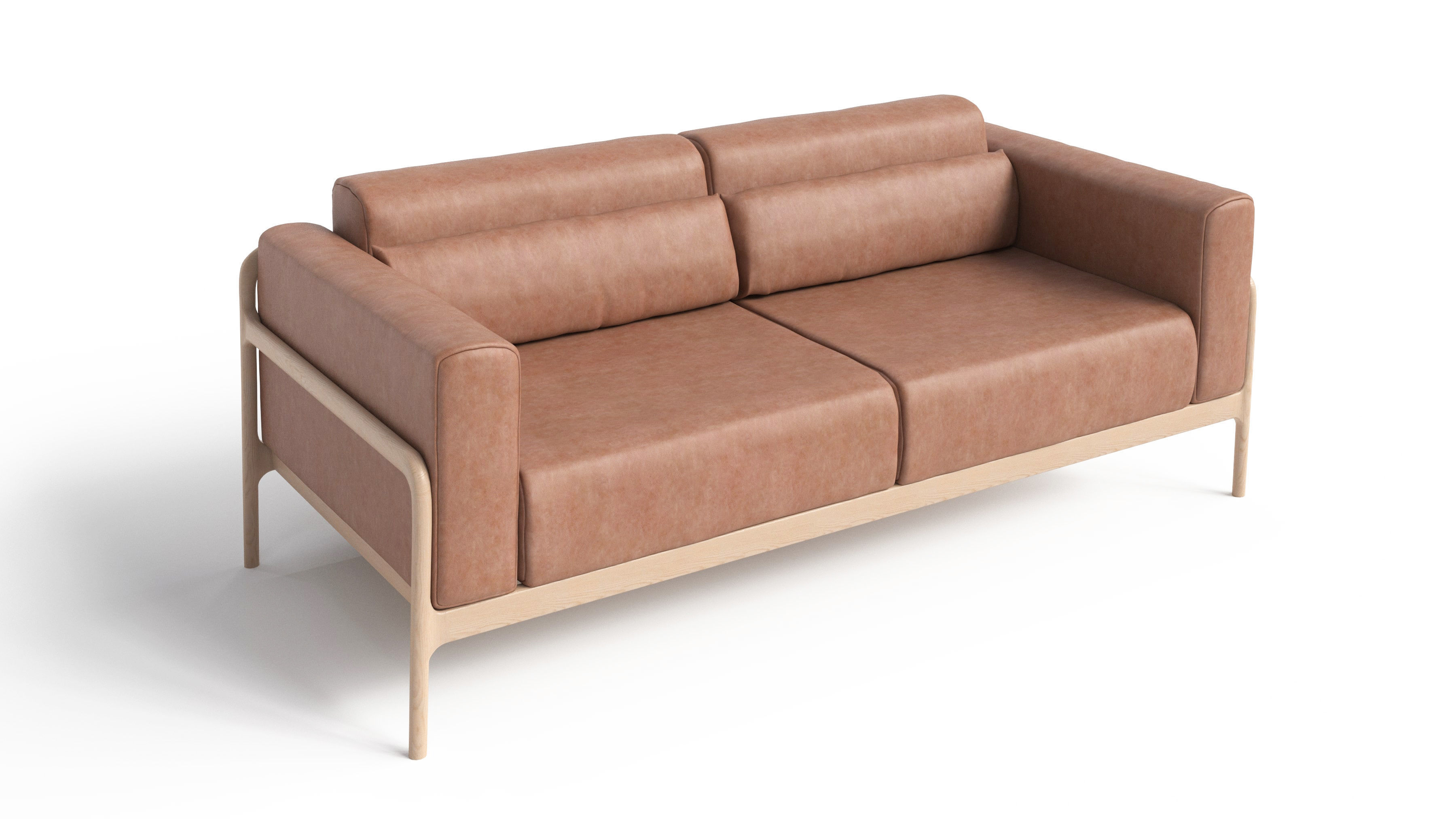 Gazzda Sofa 3D model_5