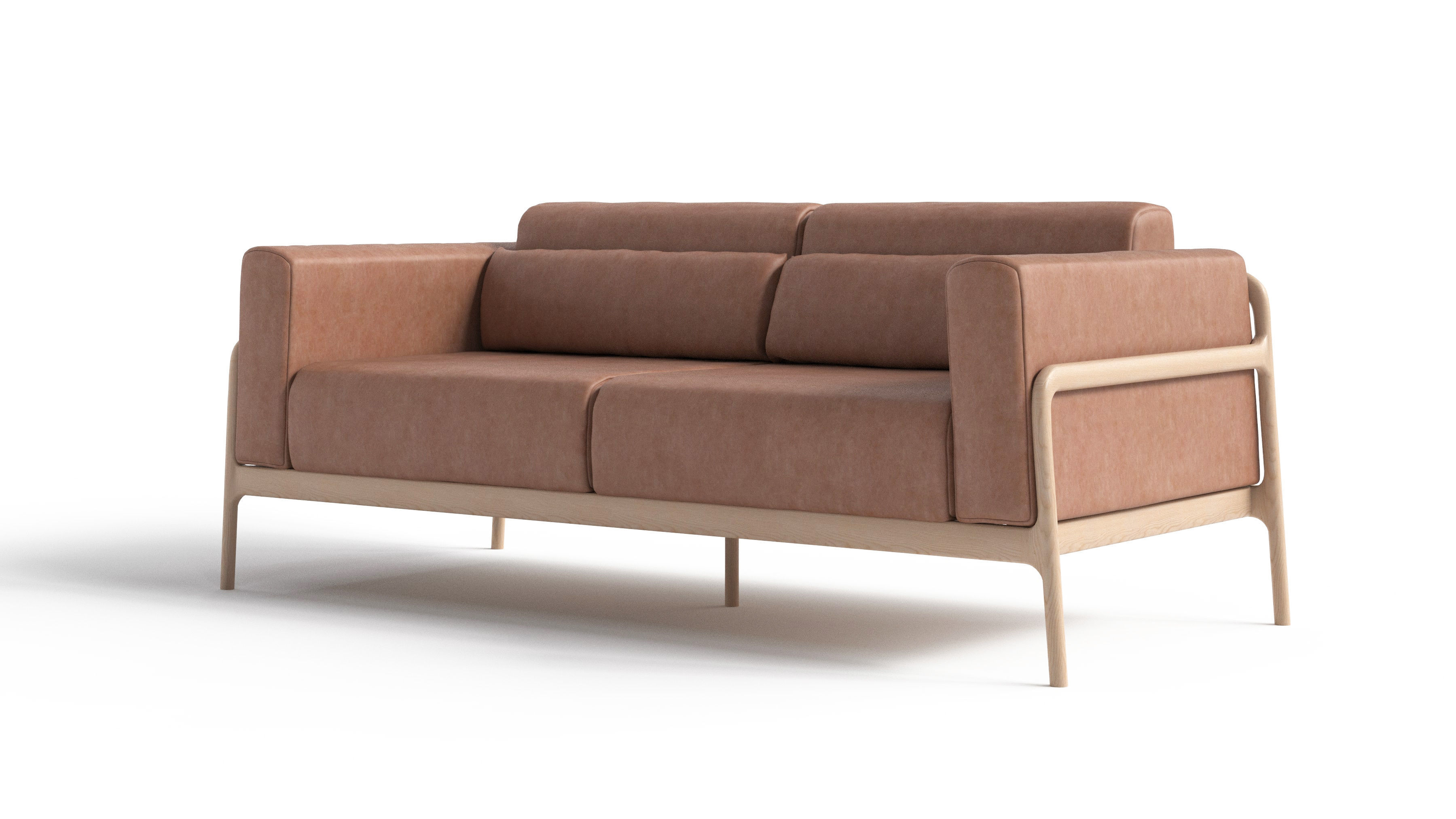 Gazzda Sofa 3D model_2