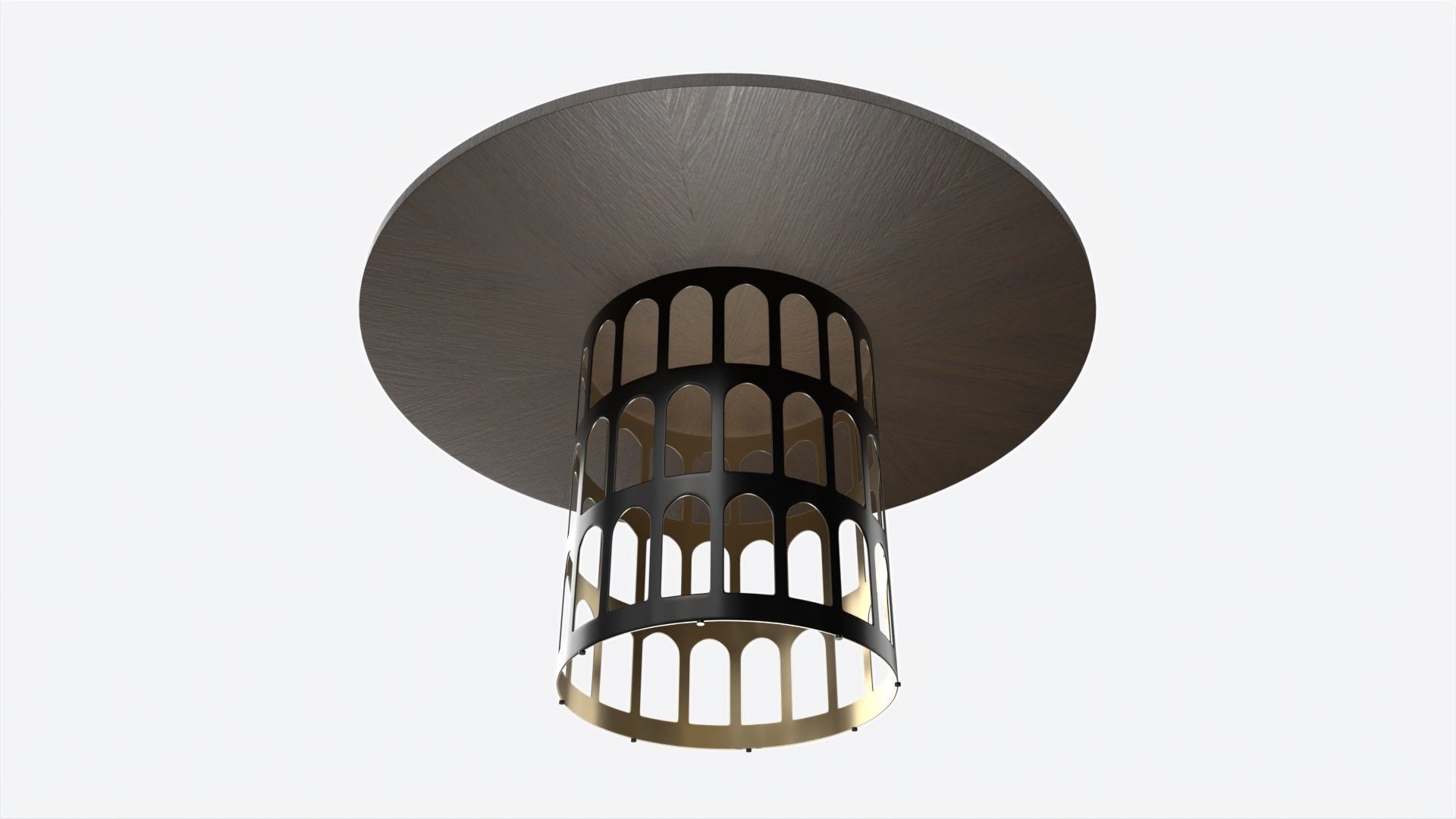 Dining Table Baker Colosseum 3D model_4