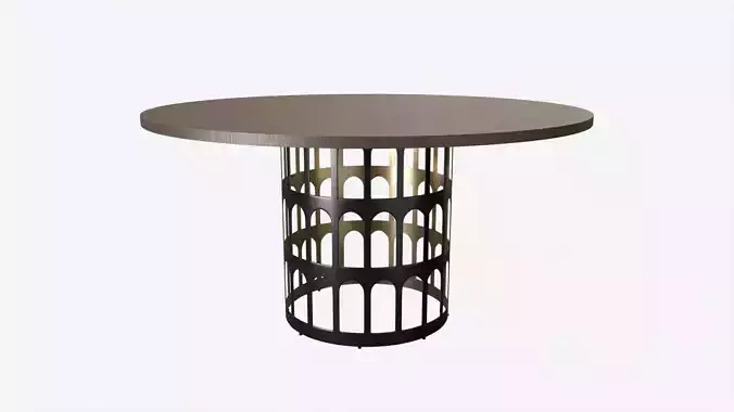Dining Table Baker Colosseum 3D model