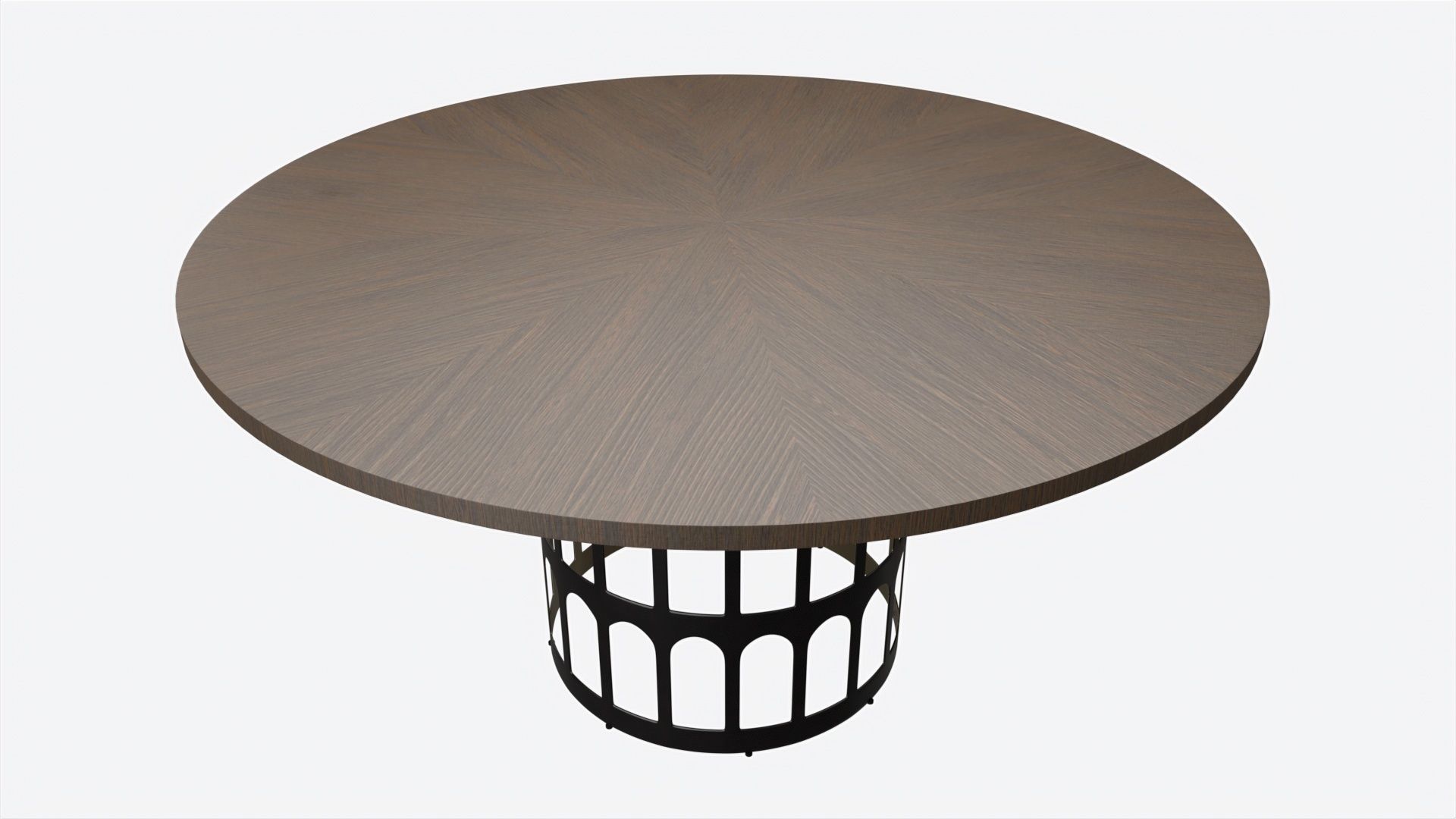 Dining Table Baker Colosseum 3D model_2
