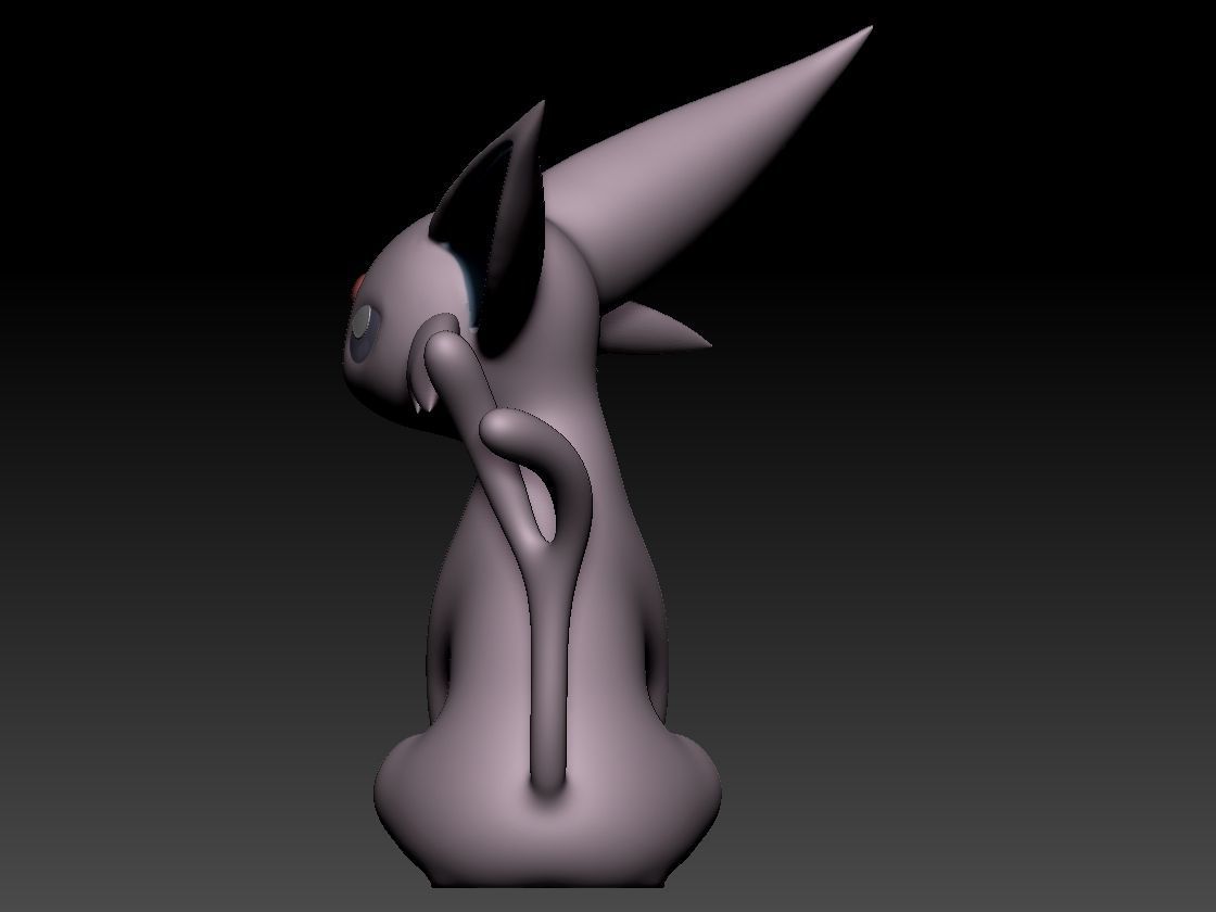 Espeon 3D print model_5