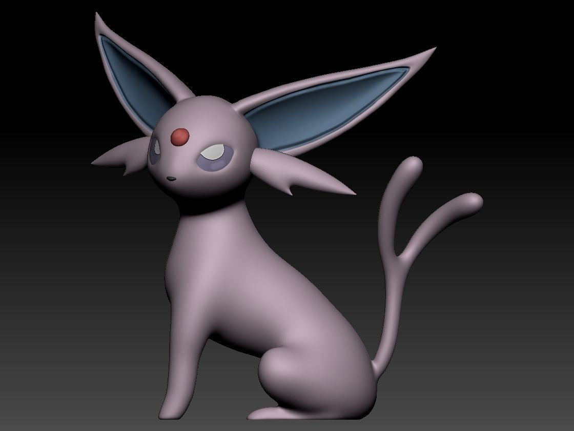Espeon 3D print model_1