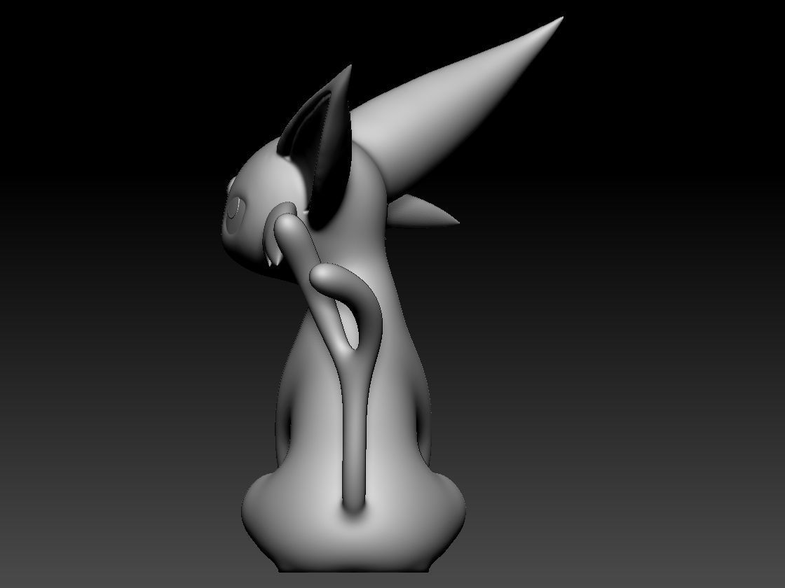 Espeon 3D print model_6