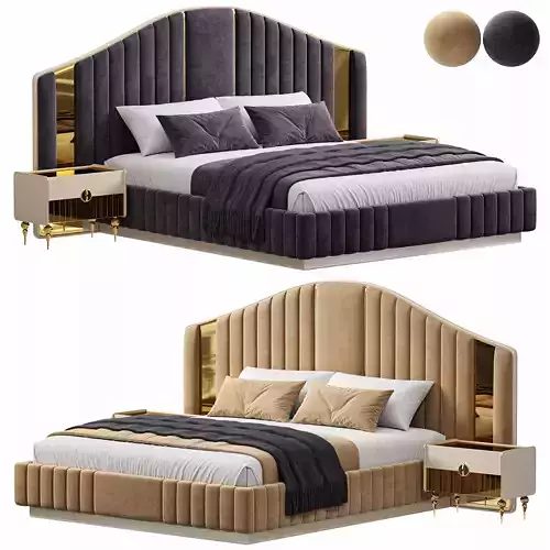  Hera Bed By Akyuzmobilya