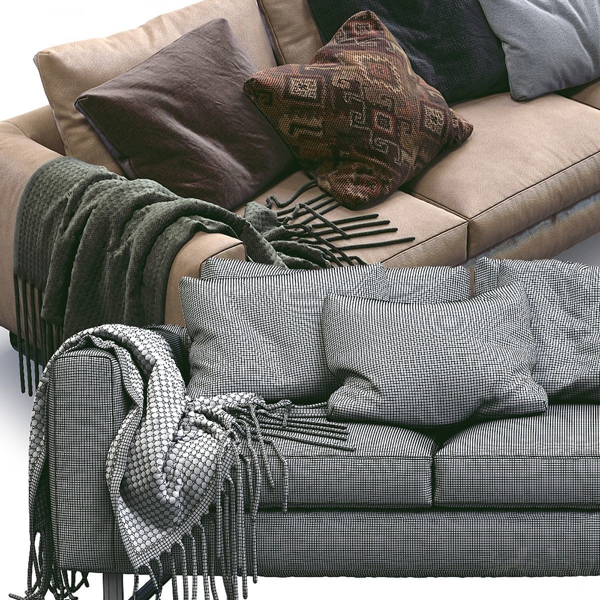 Prostoria Sofa 3D Model Free 3D model_2