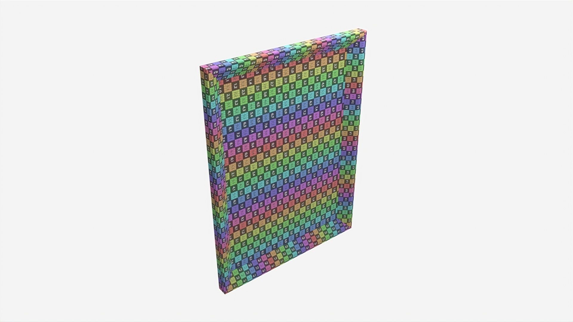 Mirror Baker Avery 3D model_8