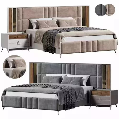 Inci Yatak Odasi by akyuzmobilya