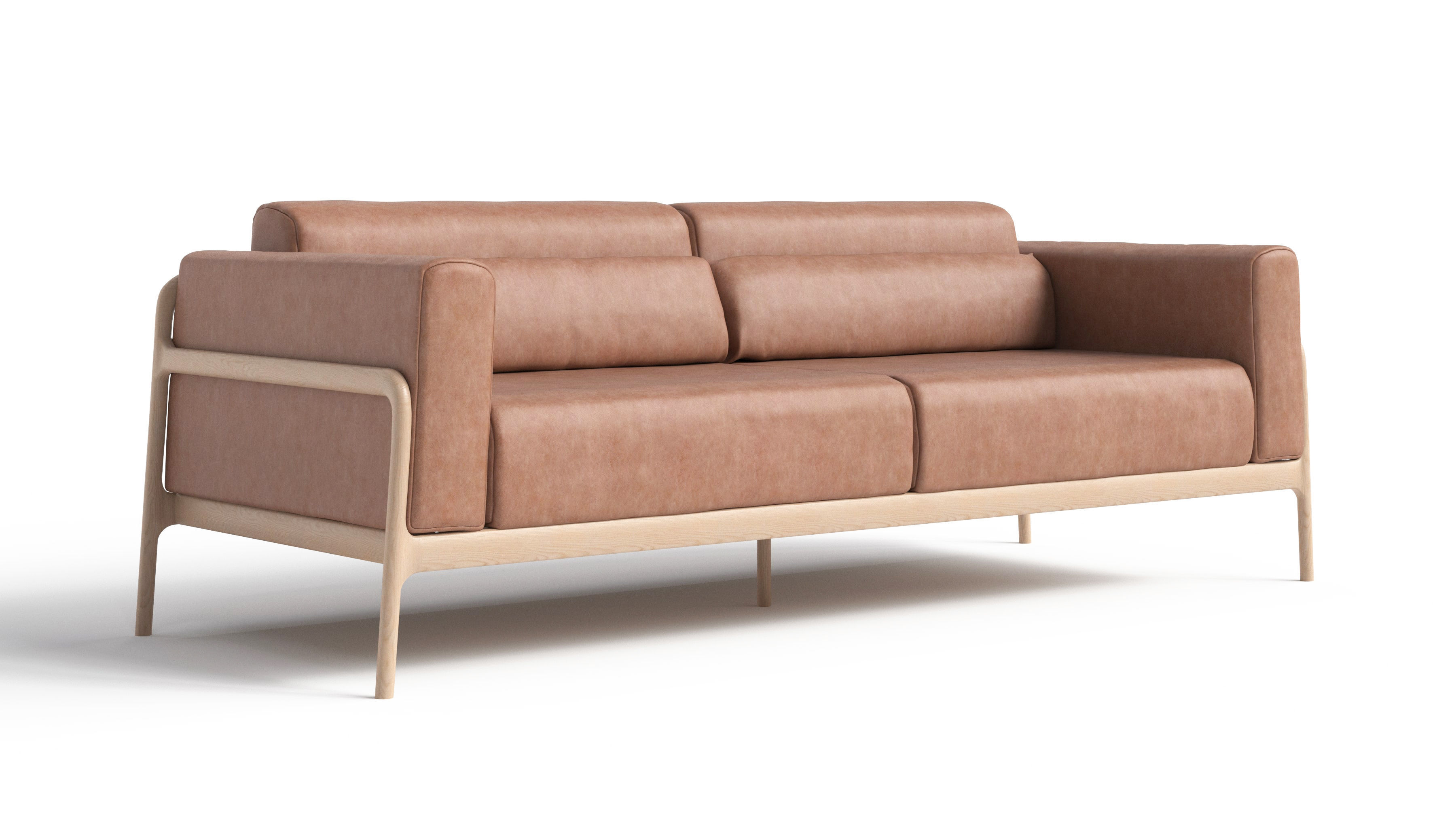 Leather Sofa 3D model_1