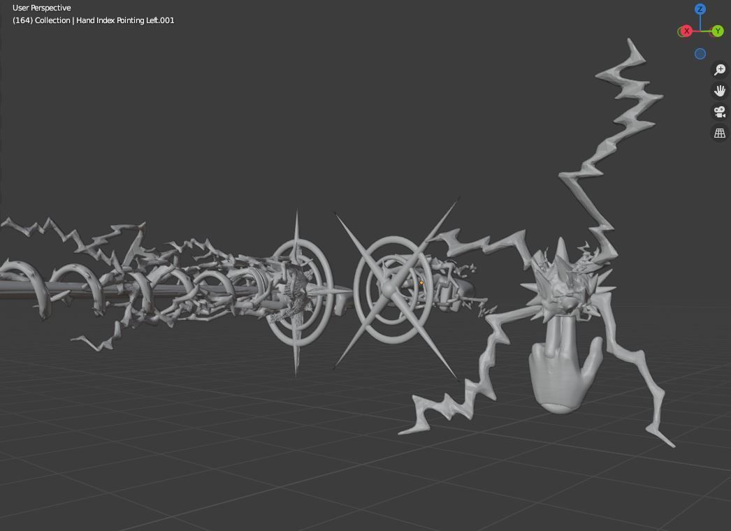 Gohan Beast Special Beam Cannon Effect 3D print model_8