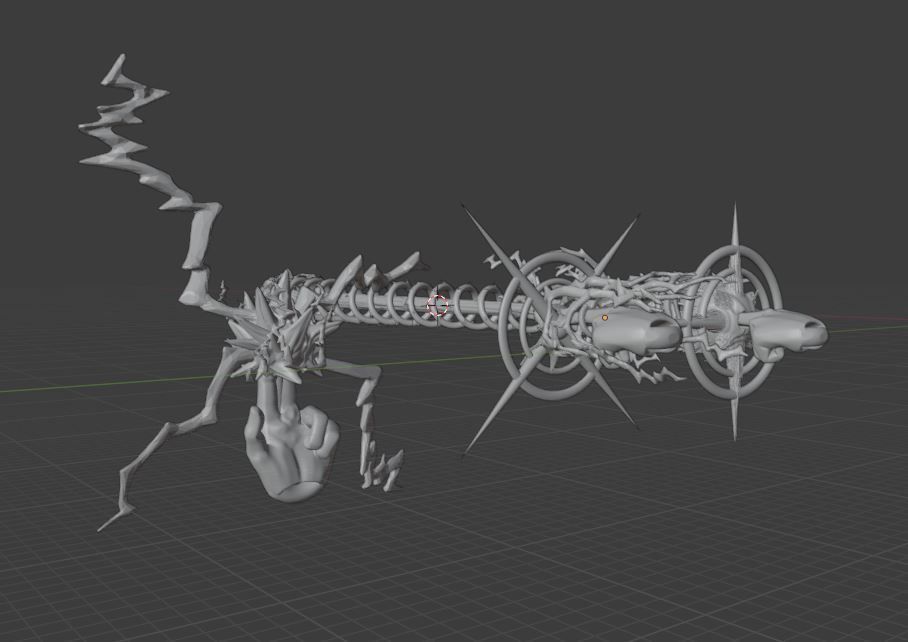 Gohan Beast Special Beam Cannon Effect 3D print model_9