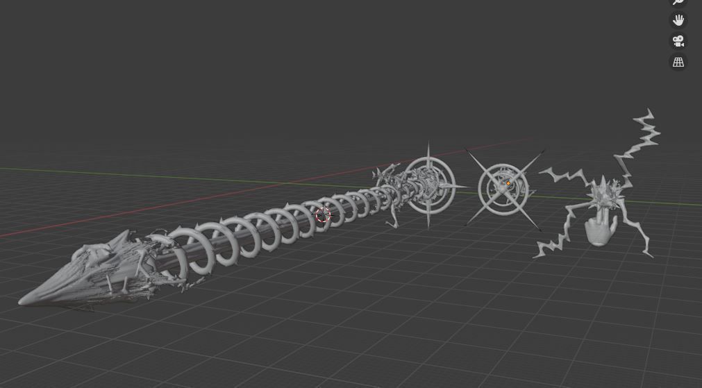 Gohan Beast Special Beam Cannon Effect 3D print model_6