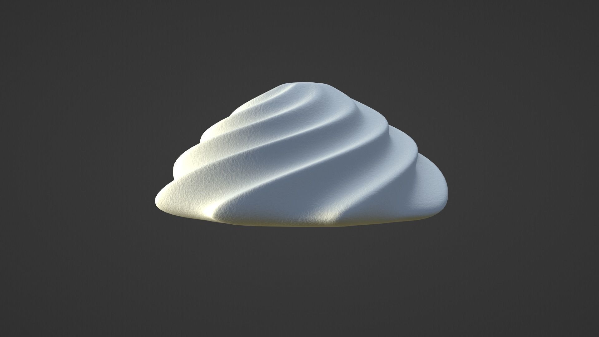 Meringues on a tray 3D model_25