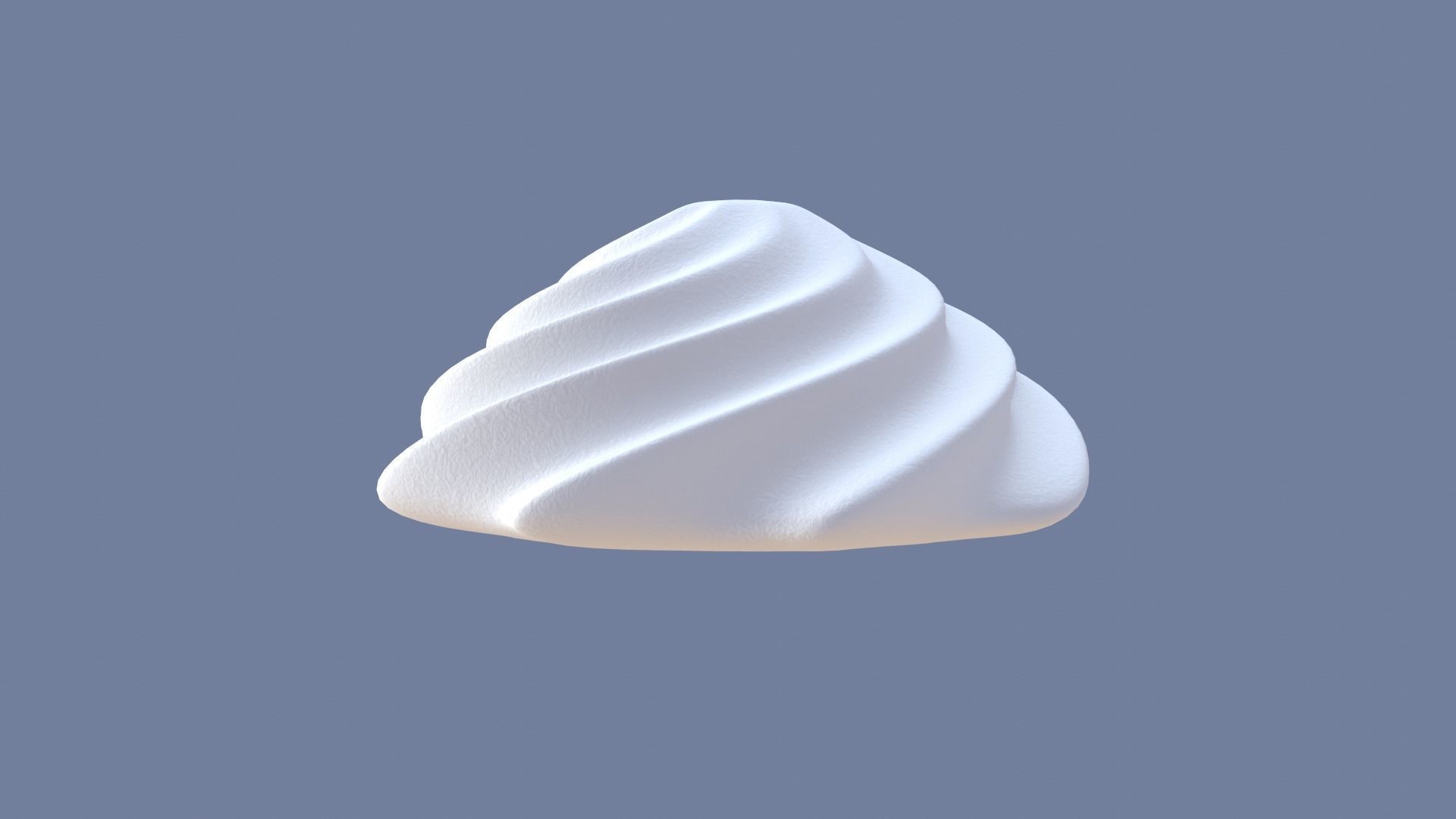 Meringues on a tray 3D model_26