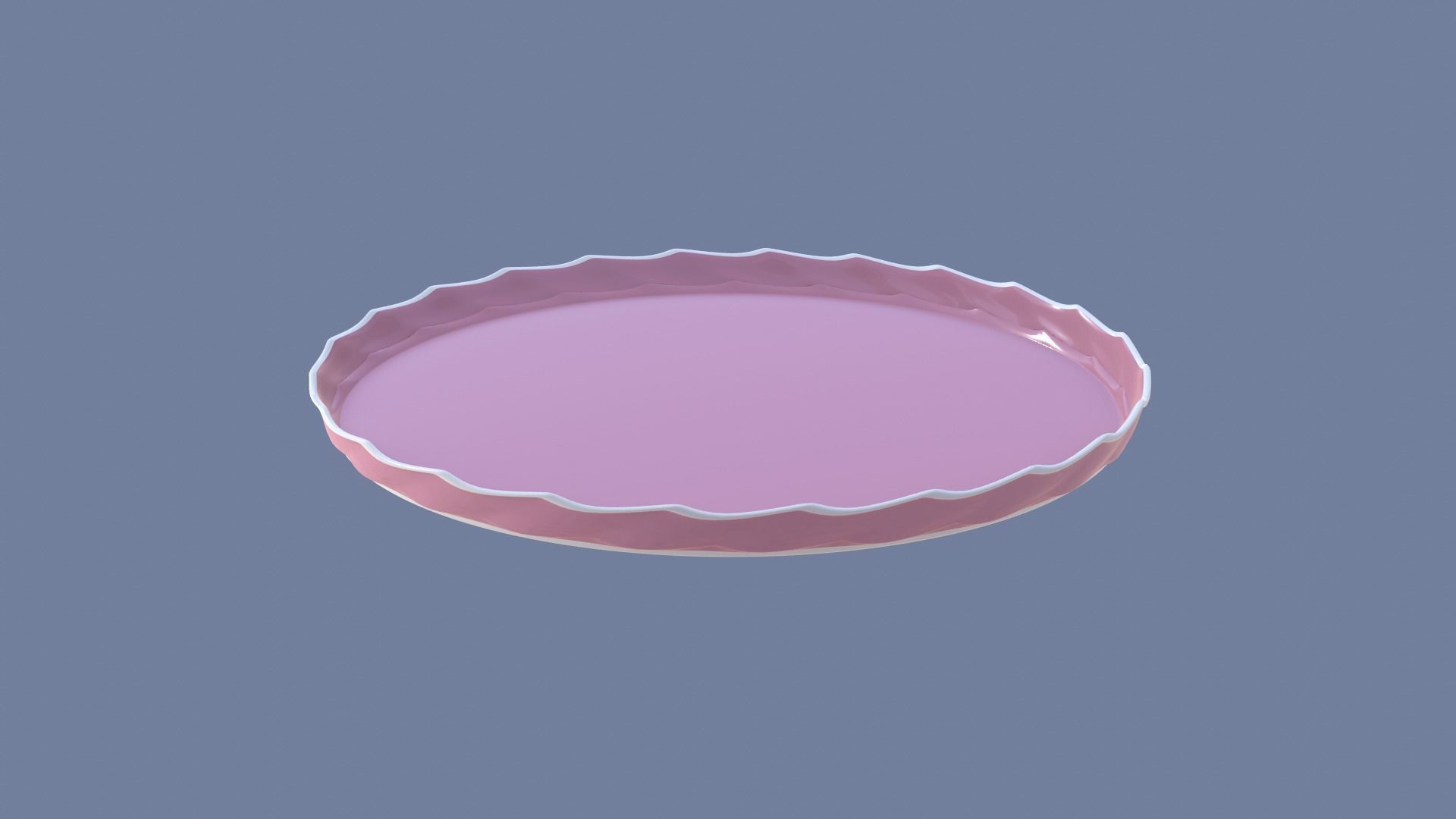 Meringues on a tray 3D model_19