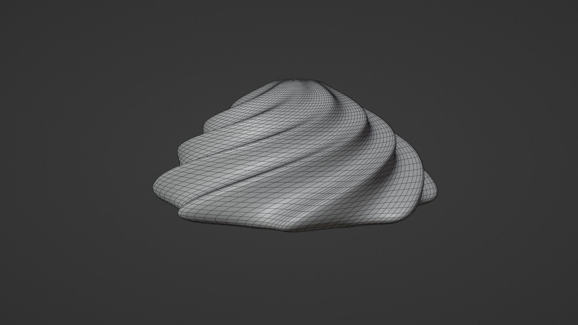 Meringues on a tray 3D model_24