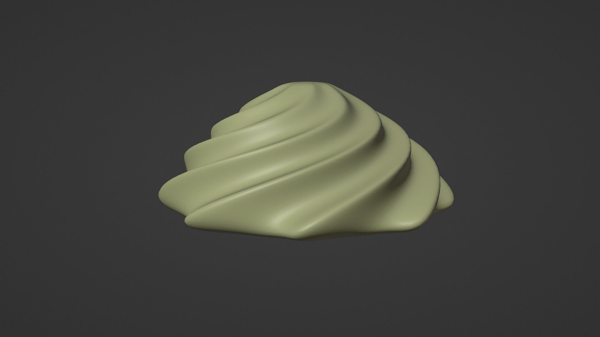 Meringues on a tray 3D model_23