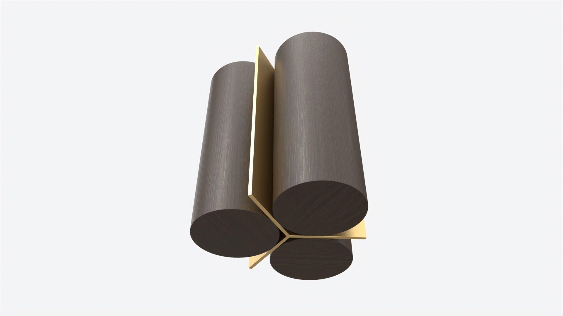 Side Table Baker Cylinder 3D model_3