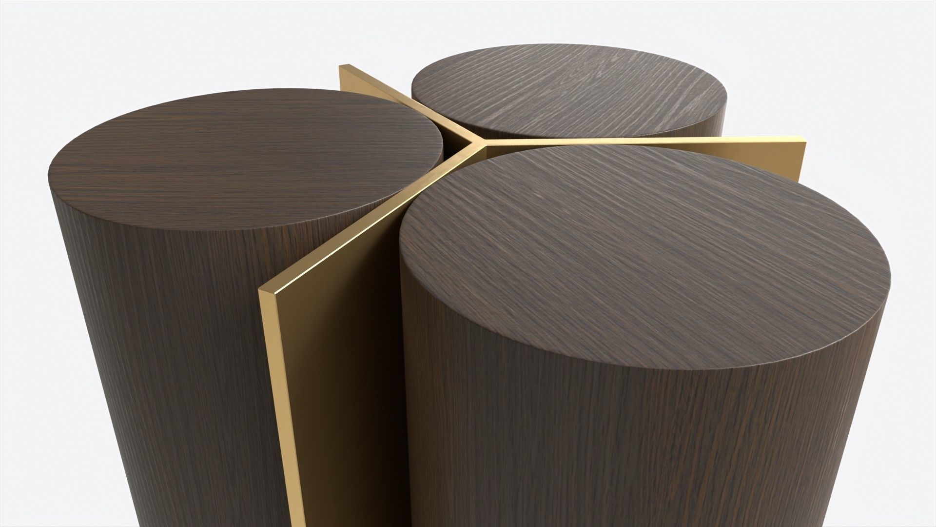 Side Table Baker Cylinder 3D model_1