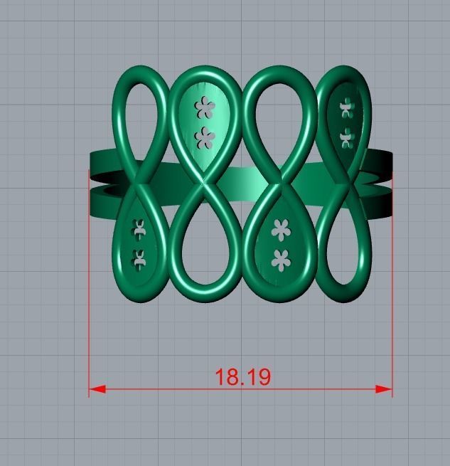 jewelry ring 3D print model_7