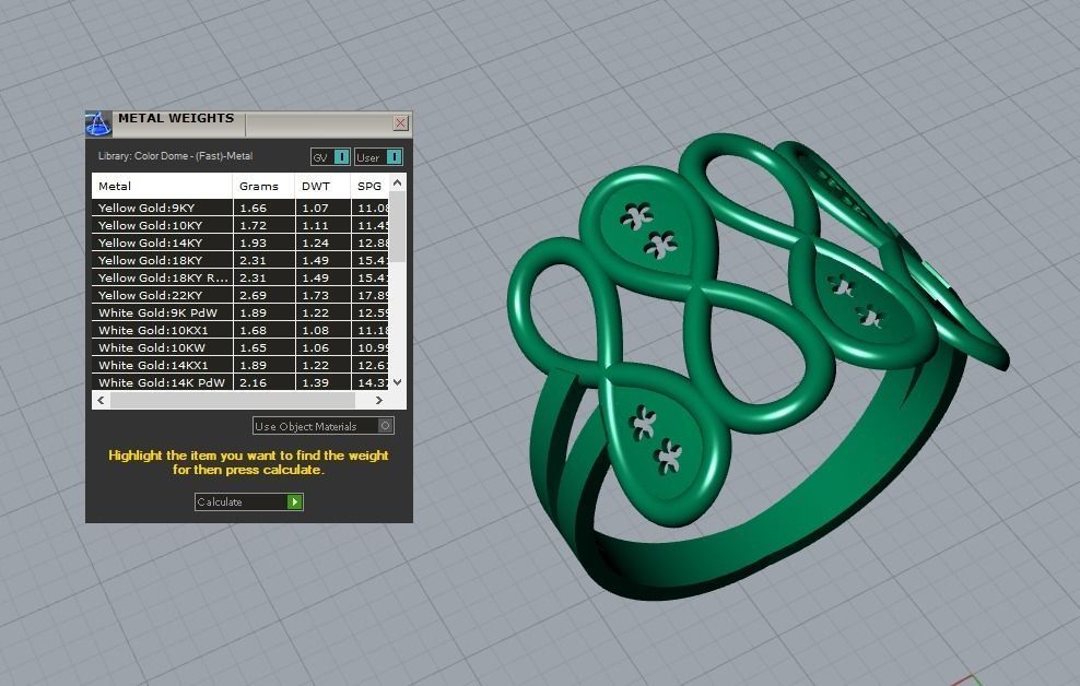 jewelry ring 3D print model_5