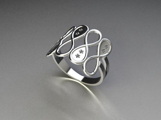 jewelry ring 3D print model_2