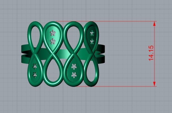 jewelry ring 3D print model_6