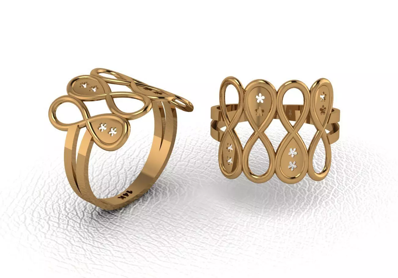 jewelry ring 3D print model_0
