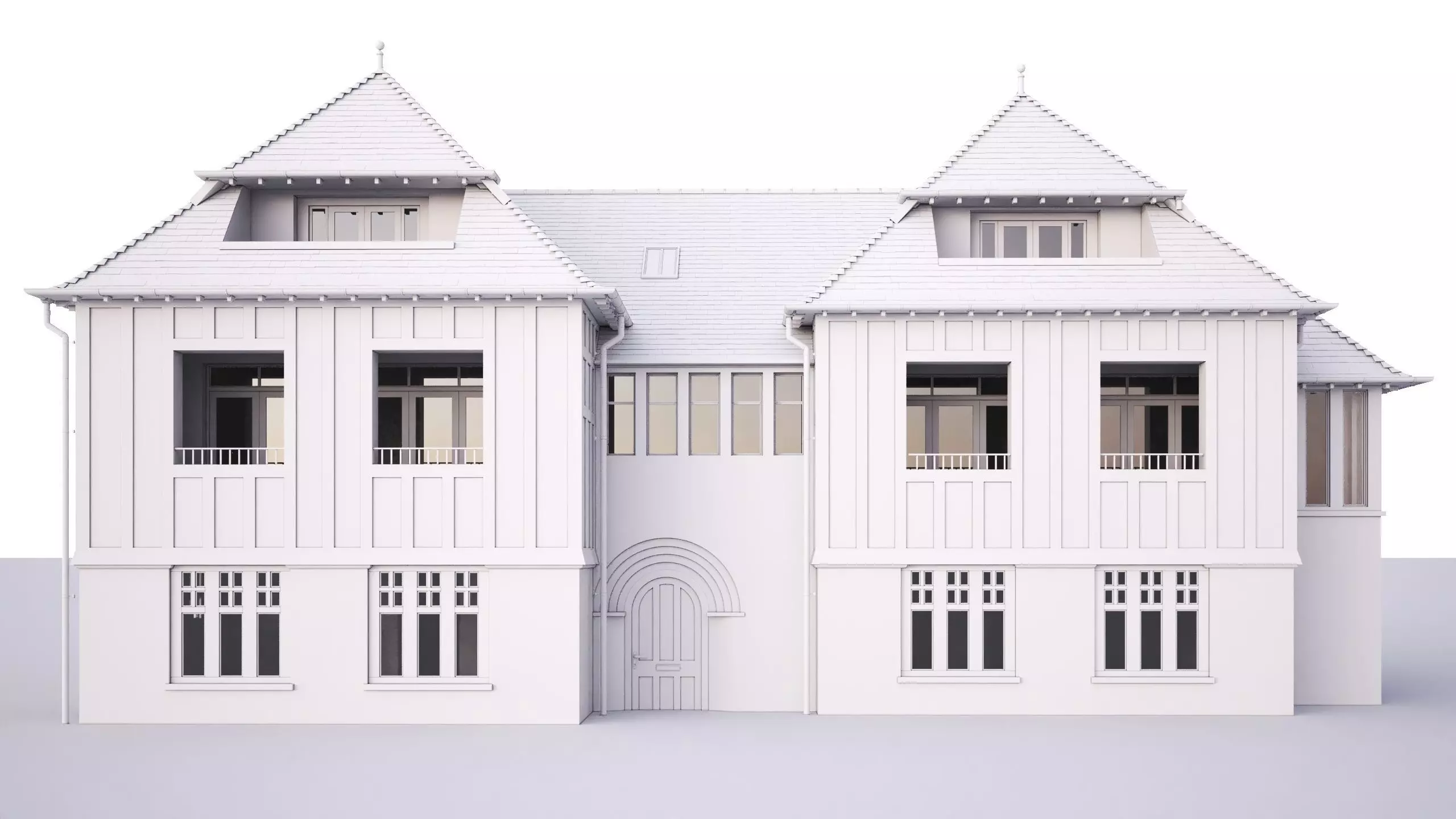 British House Hayes Lane 3D model