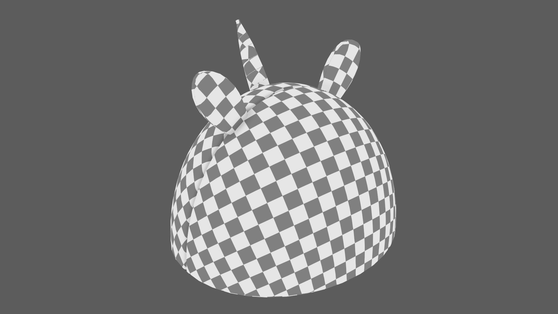 Unicorn Meow Hut Cat Hut Cat Tent Cozy Gray 3D model_19