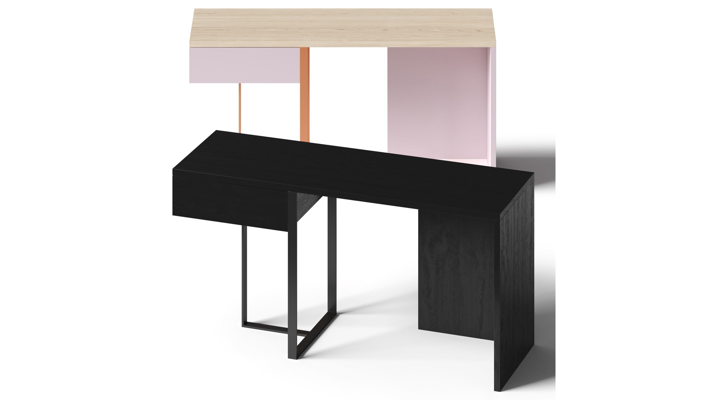 Novamobili - Desk 3D model_1