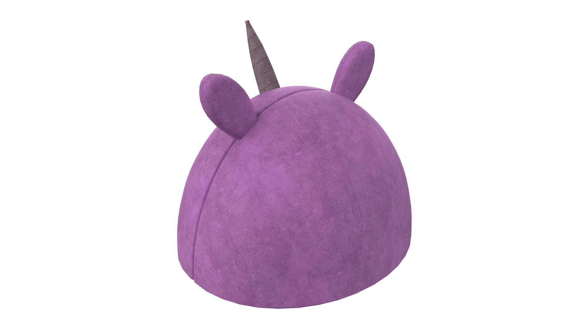 Unicorn Meow Hut Cat Hut Cat Tent Cozy Pink 3D model_3