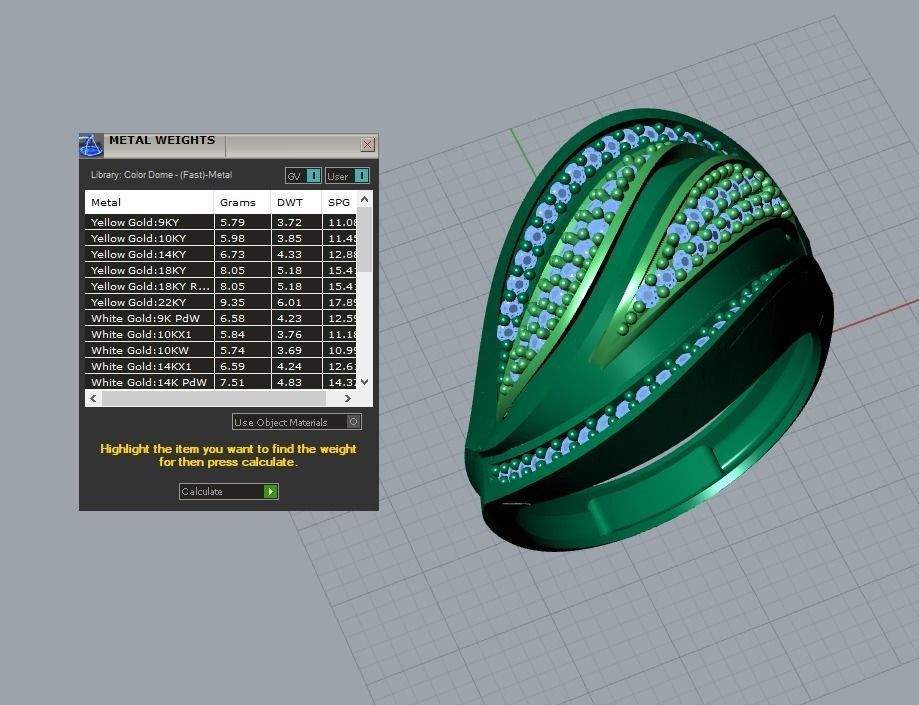 jewelry ring 3D print model_6