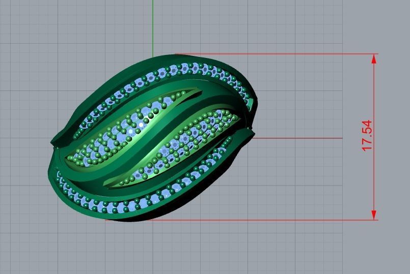 jewelry ring 3D print model_8