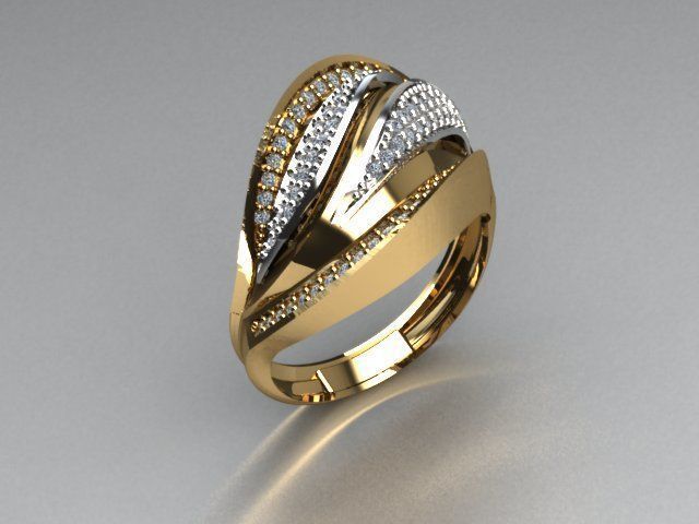 jewelry ring 3D print model_1
