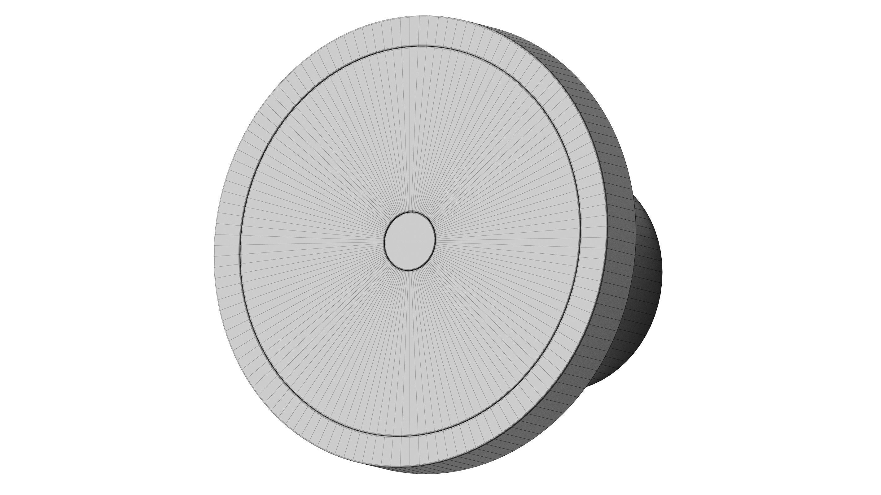 Quadrifoglio - CD Led wall sconce 3D model_2