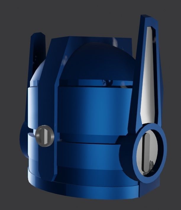 Optimus Prime Free 3D model_5