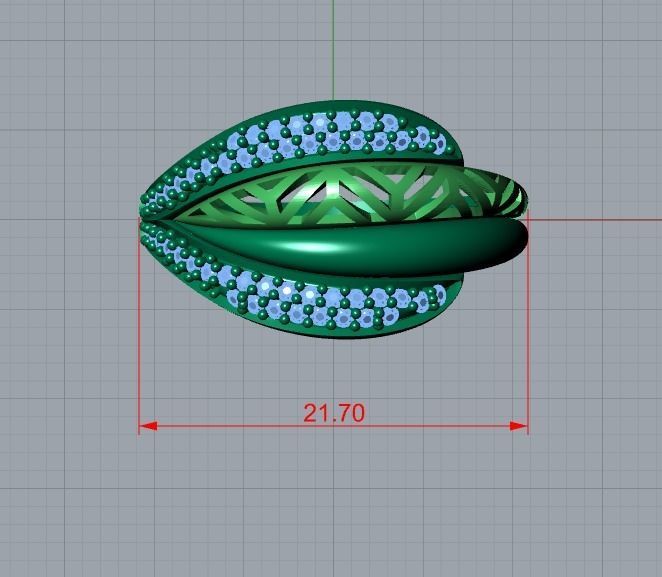 jewelry ring 3D print model_8