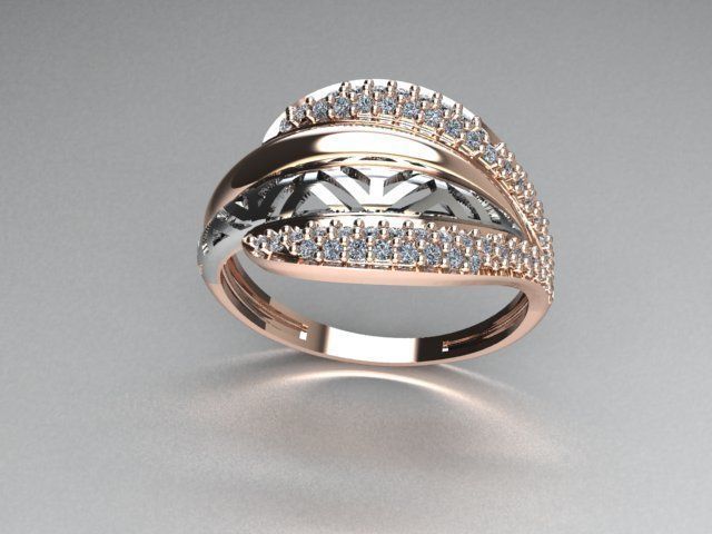 jewelry ring 3D print model_3