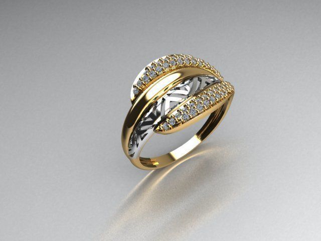 jewelry ring 3D print model_1