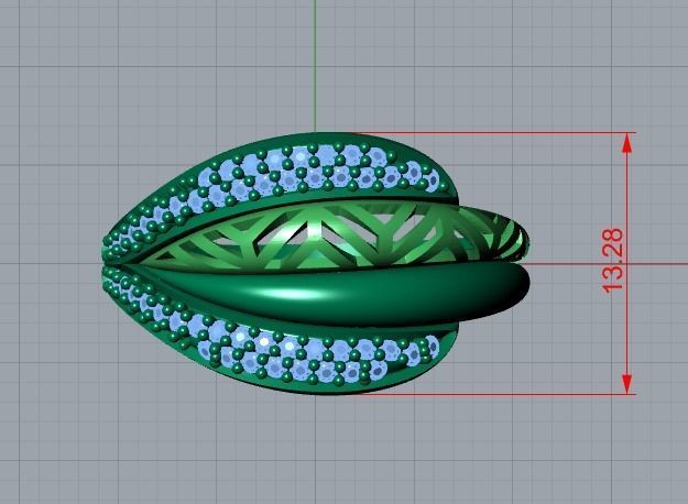 jewelry ring 3D print model_7