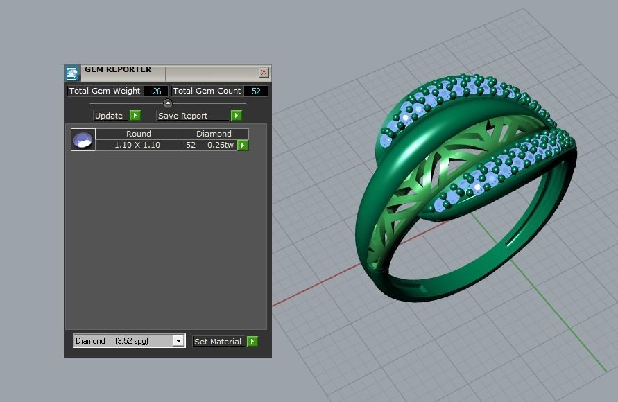 jewelry ring 3D print model_5