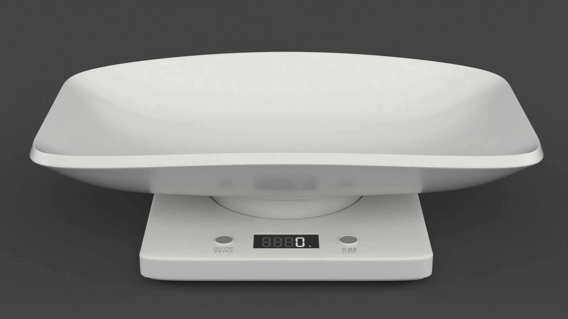 Digital Pet Scale 3D model_1