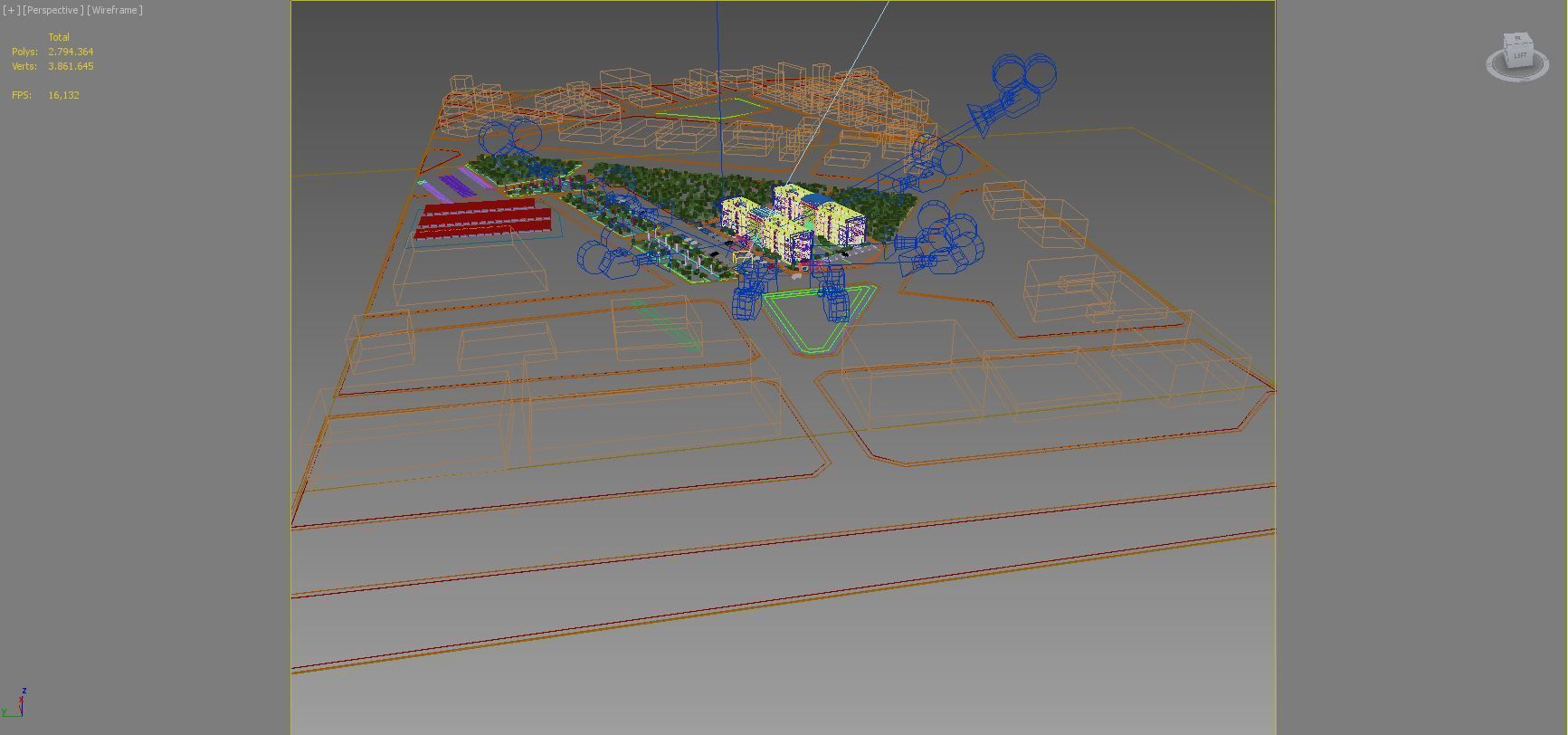 STUDENT DORMITORY 3D model_9