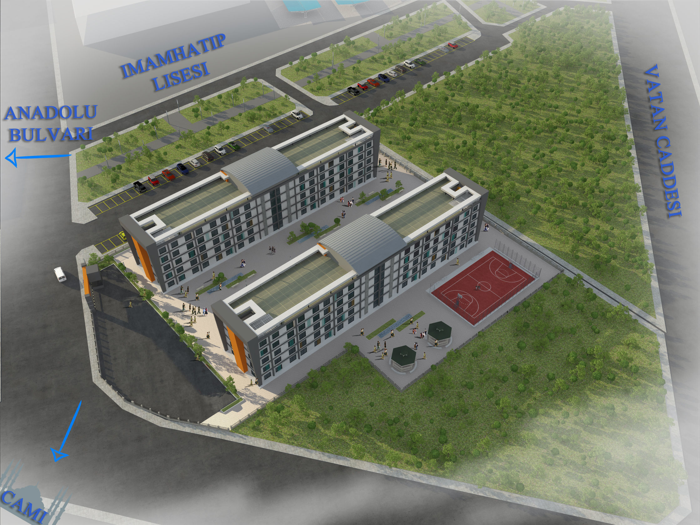 STUDENT DORMITORY 3D model_6