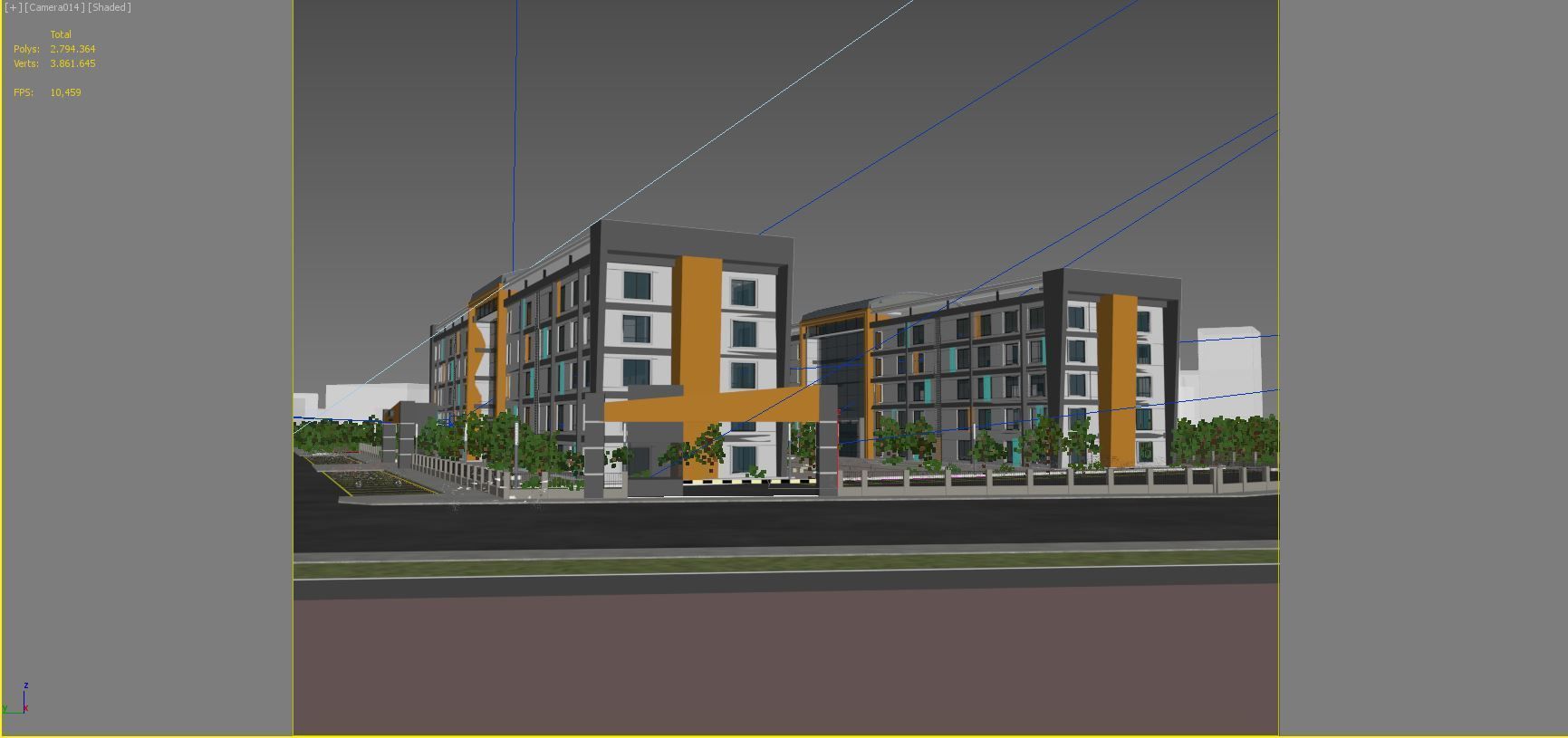 STUDENT DORMITORY 3D model_10