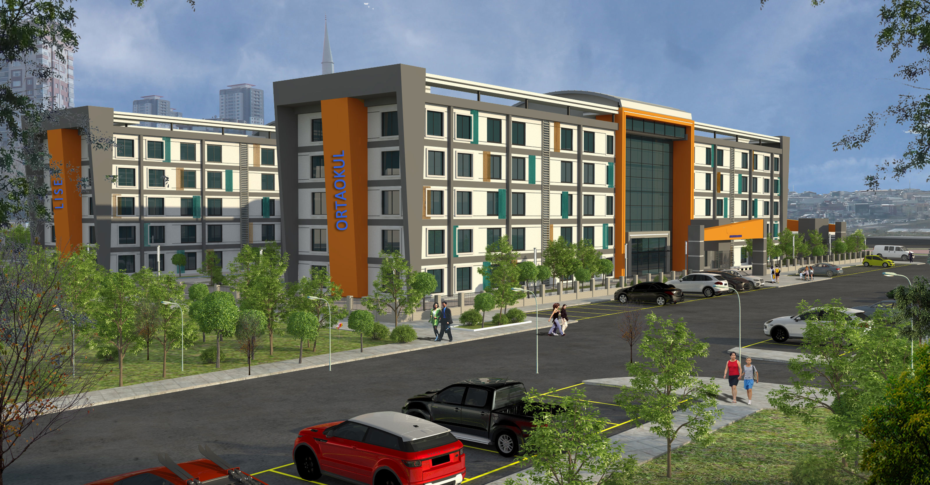 STUDENT DORMITORY 3D model_2