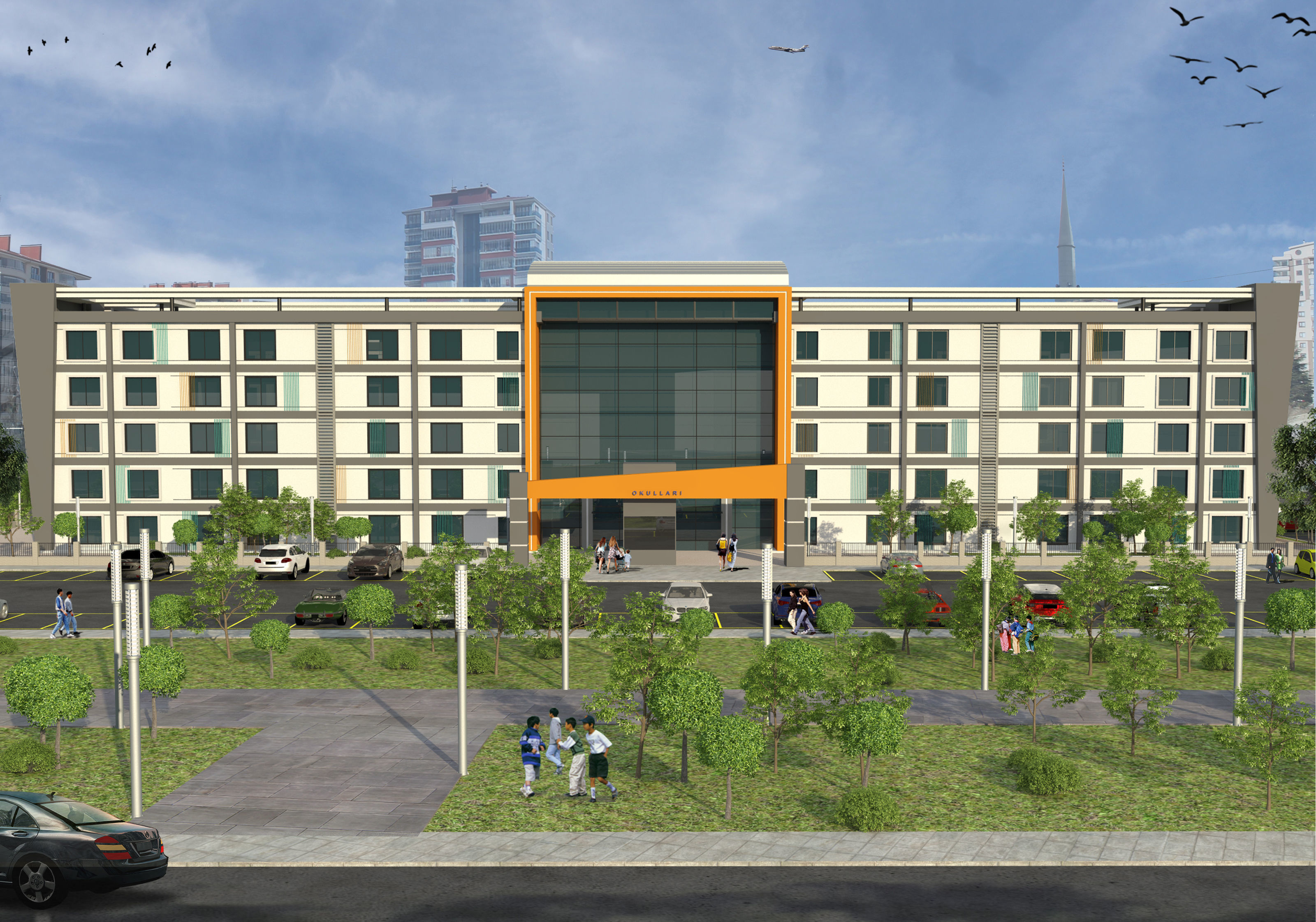 STUDENT DORMITORY 3D model_4