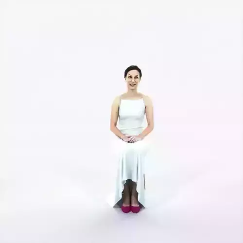 Eternal 20C Listening Sitting Event Elegant Woman